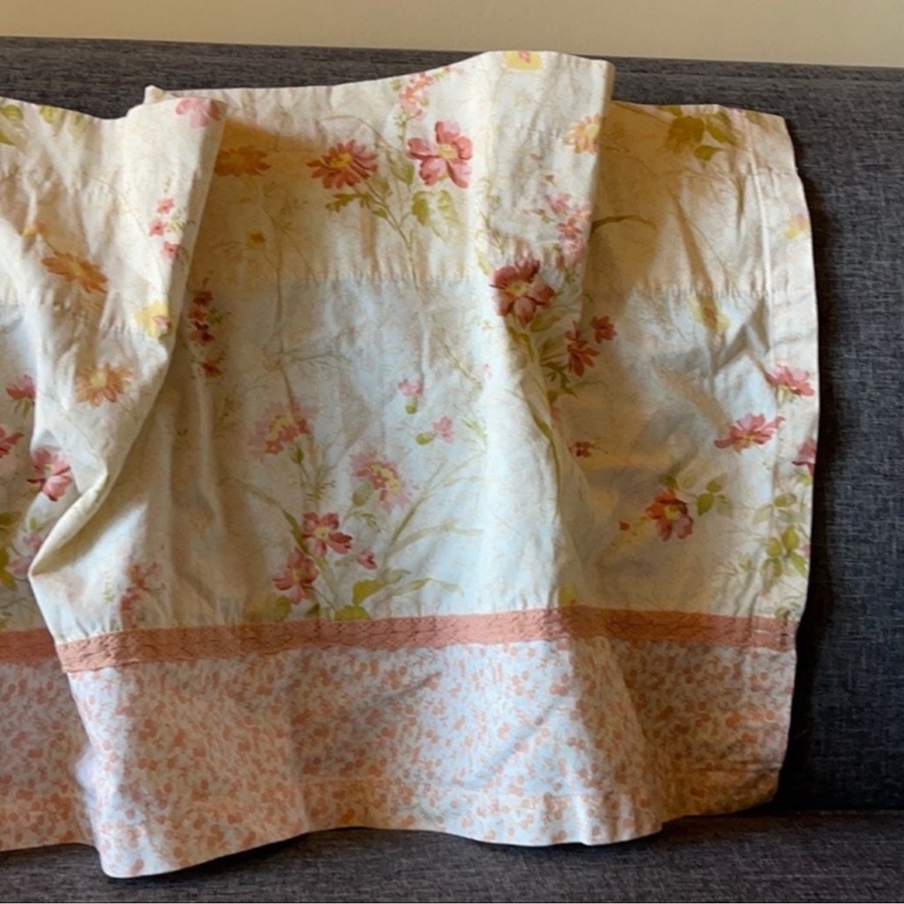 Mary Jane’s Farm Valance Floral Farmhouse Chic Country Cottage Kitchen Prairie